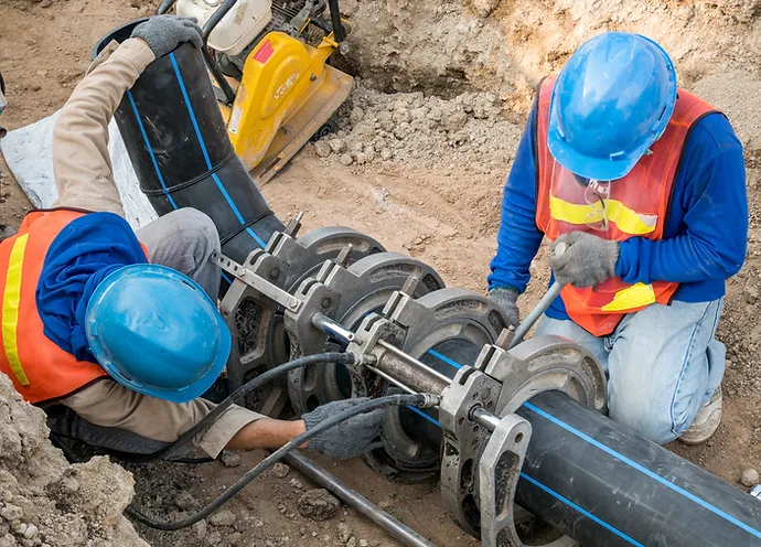 Arreglando una tubería